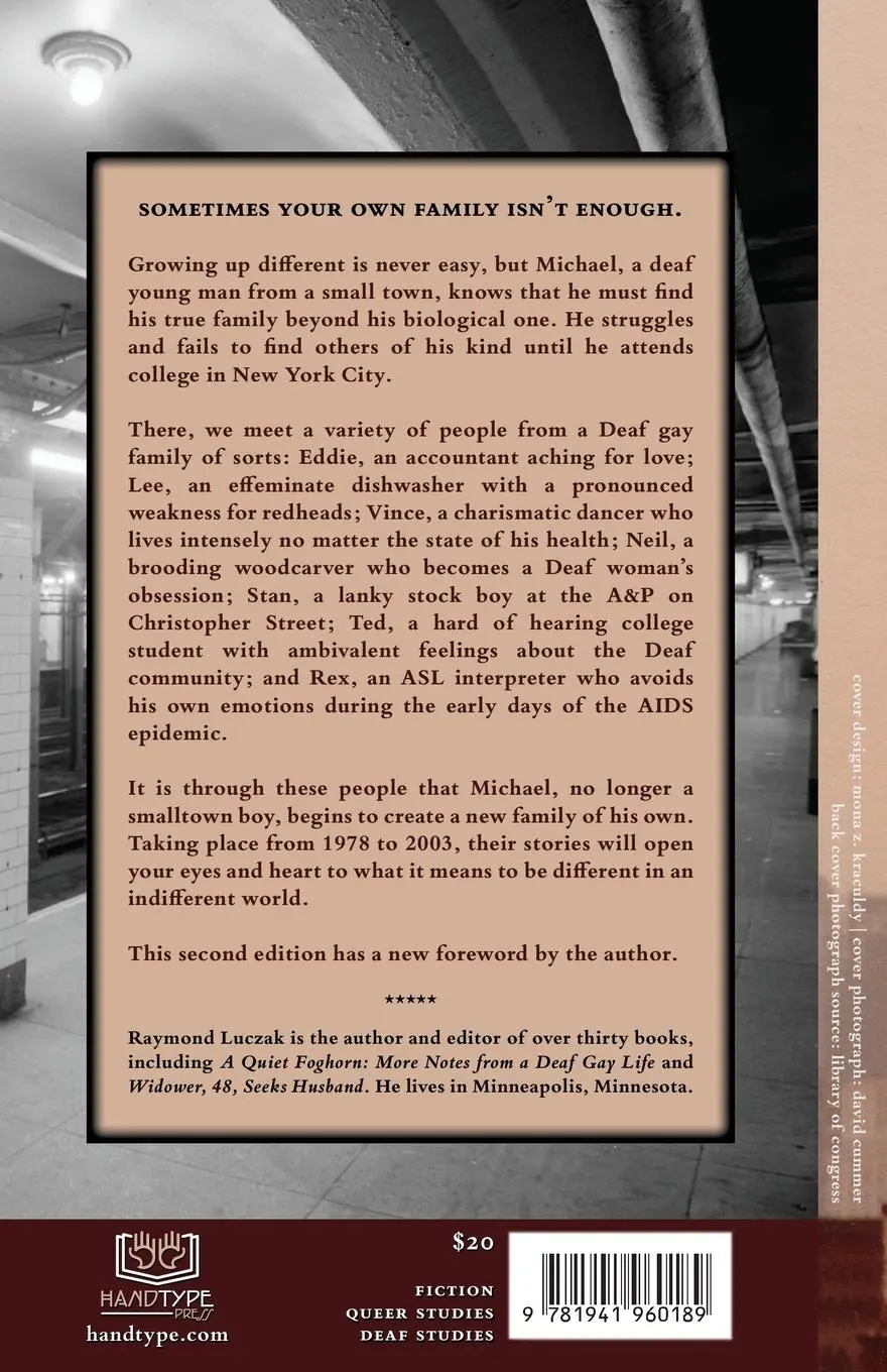 Rückseite: 9781941960189 | Men with Their Hands | a deaf gay novel | Raymond Luczak | Taschenbuch