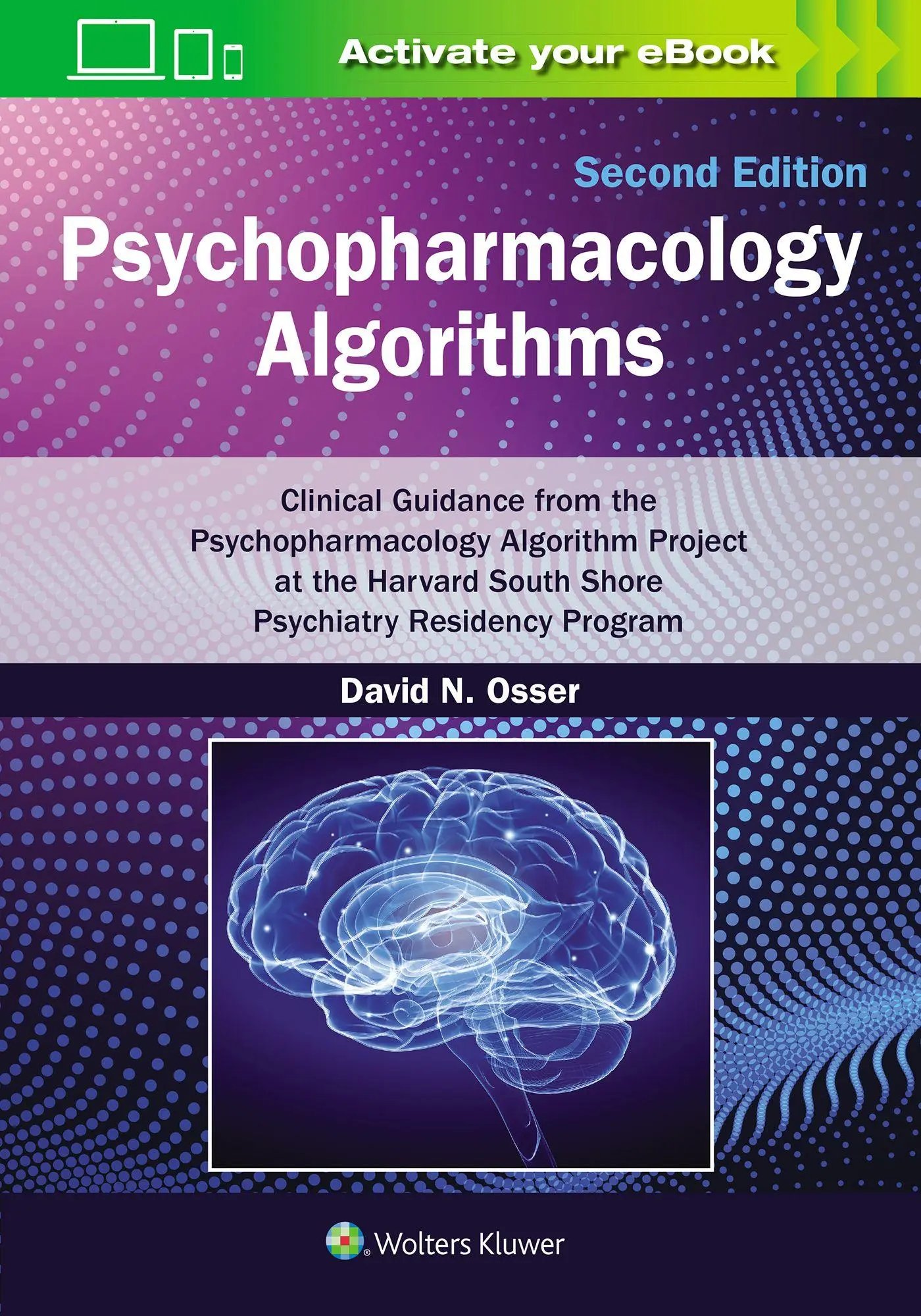 Cover: 9781975240189 | Psychopharmacology Algorithms: Print + eBook with Multimedia | Osser