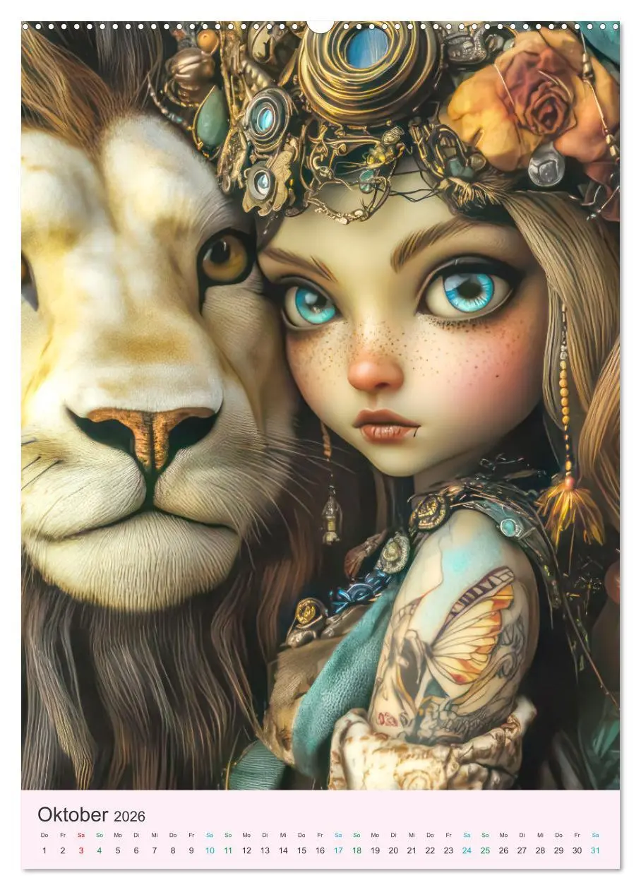 Bild: 9783457270189 | Steampunk Puppen - Zauberhafte Puppenfiguren (hochwertiger Premium...