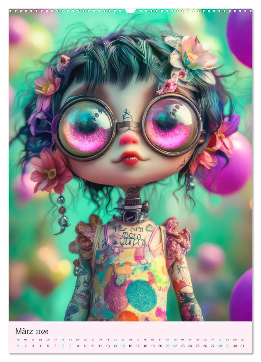 Bild: 9783457270189 | Steampunk Puppen - Zauberhafte Puppenfiguren (hochwertiger Premium...