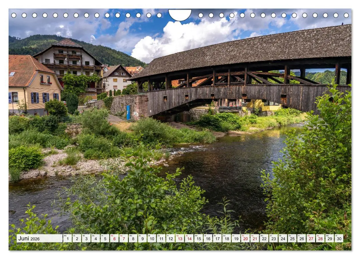 Bild: 9783457580189 | Schwarzwald - Das Murgtal (Wandkalender 2026 DIN A4 quer), CALVENDO...