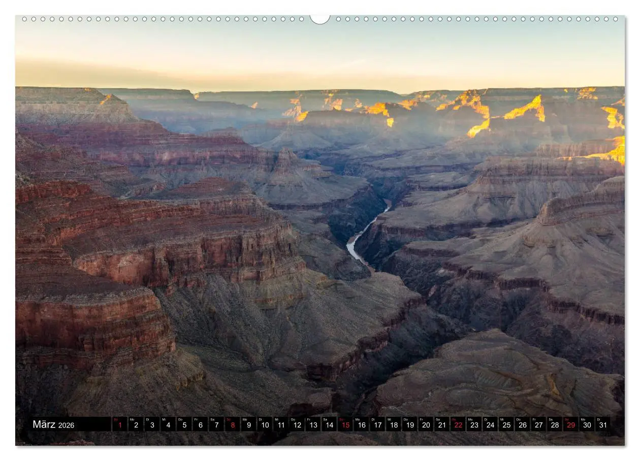 Bild: 9783457720189 | GRAND CANYON - Einblicke (hochwertiger Premium Wandkalender 2026...