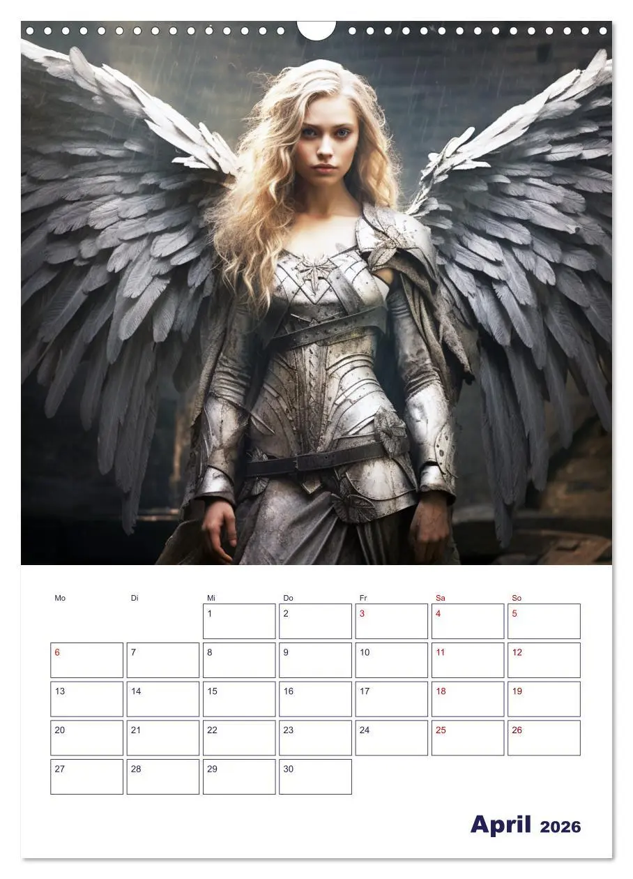 Bild: 9783516290189 | Die reine Schönheit der Engel (Wandkalender 2026 DIN A3 hoch),...