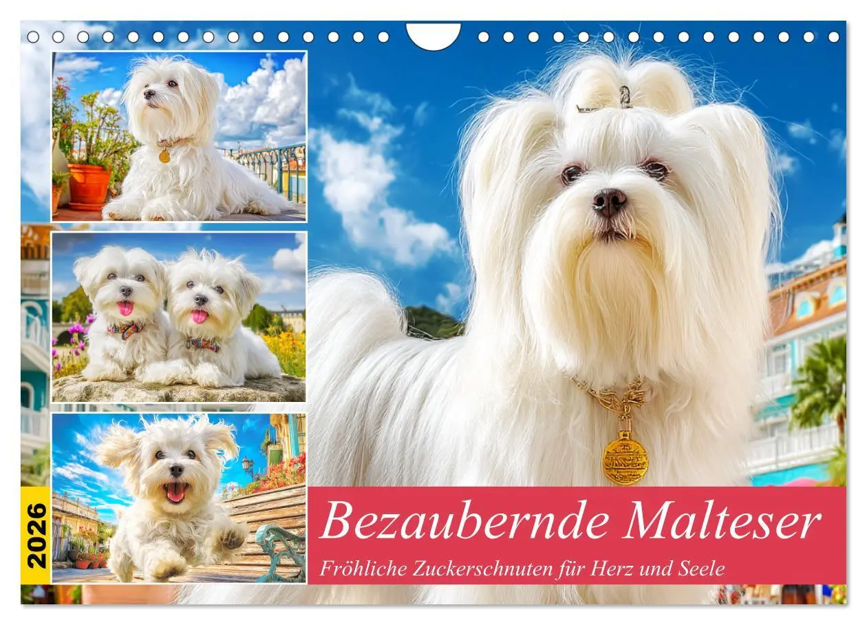 Cover: 9783516500189 | Bezaubernde Malteser. Fröhliche Zuckerschnuten für Herz und Seele...