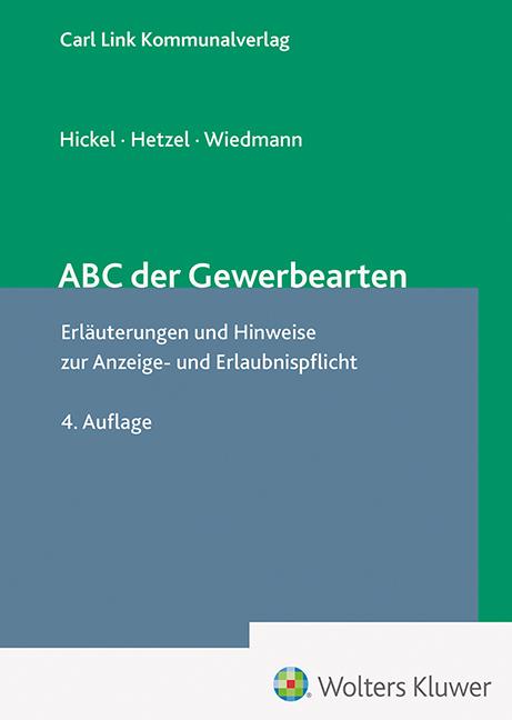 Cover: 9783556100189 | ABC der Gewerbearten | Günther Hetzel (u. a.) | Taschenbuch | 192 S.