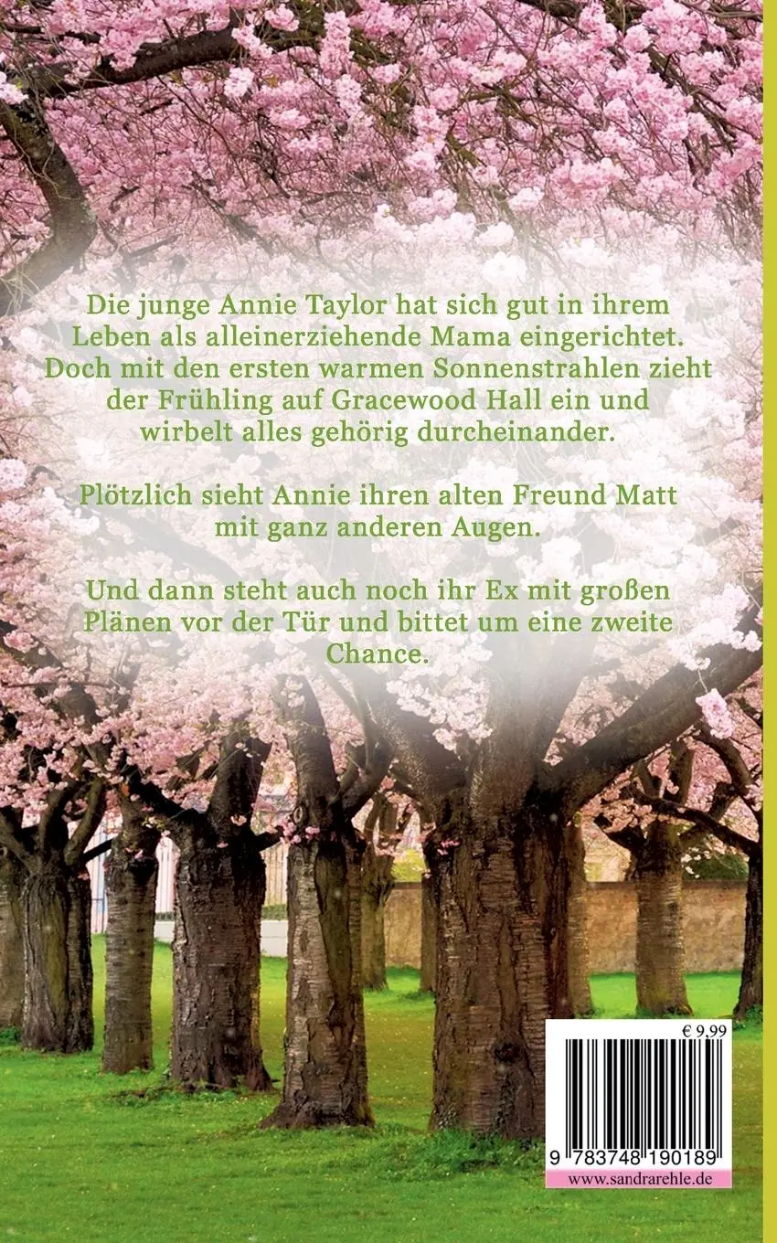Rückseite: 9783748190189 | Frühlingserwachen auf Gracewood Hall | Sandra Rehle | Taschenbuch