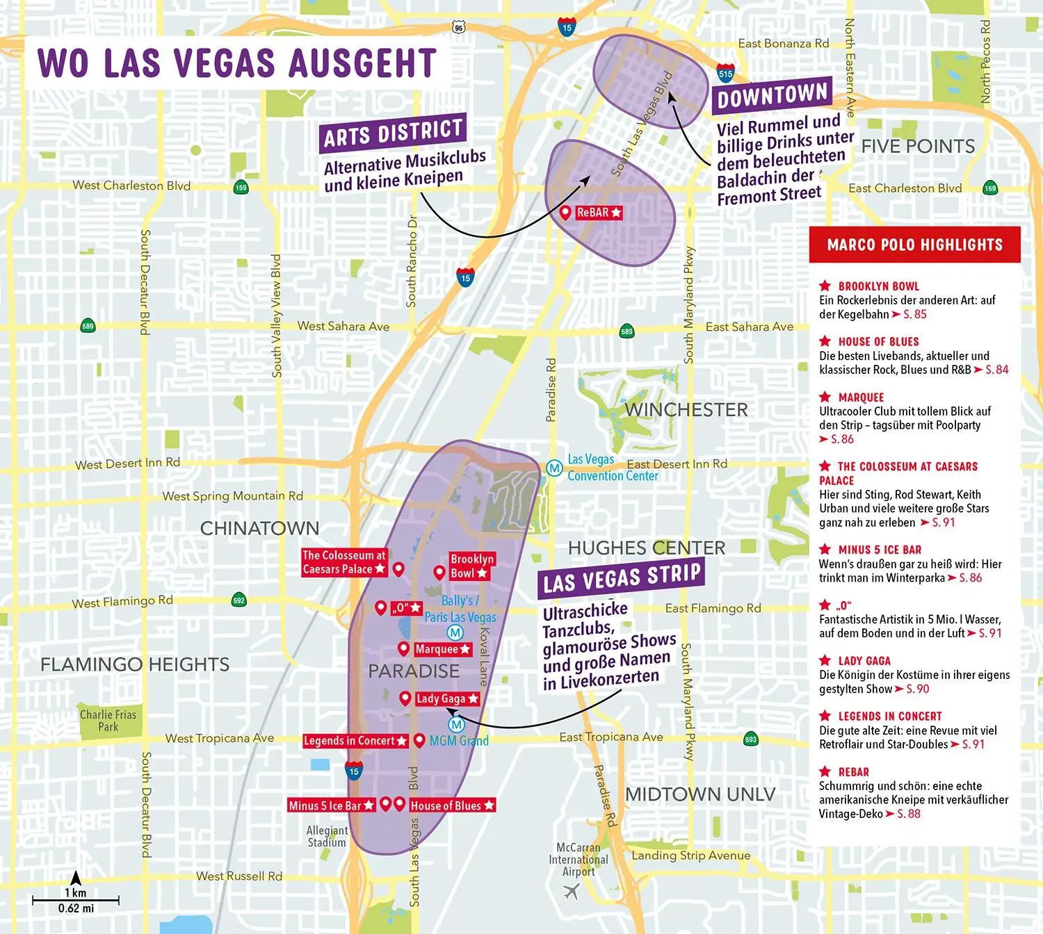 Bild: 9783829750189 | MARCO POLO Reiseführer Las Vegas | Karl Teuschl (u. a.) | Taschenbuch