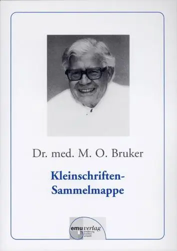 Cover: 9783891890189 | Kleinschriften-Sammelmappe | Max Otto Bruker | Taschenbuch | SET