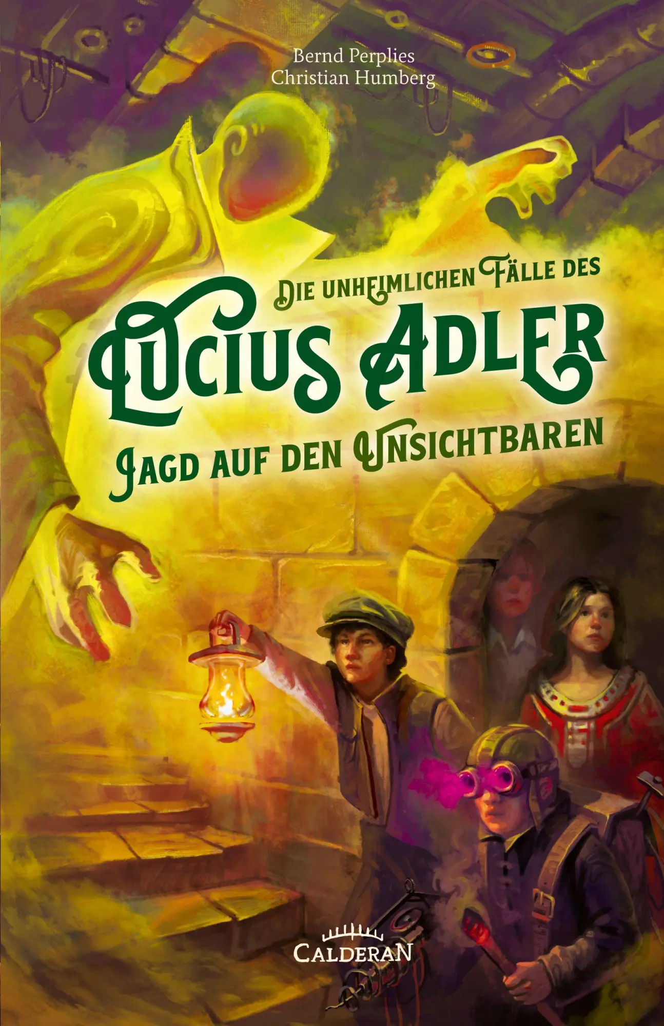 Cover: 9783986000189 | Jagd auf den Unsichtbaren | Die unheimlichen Fälle des Lucius Adler