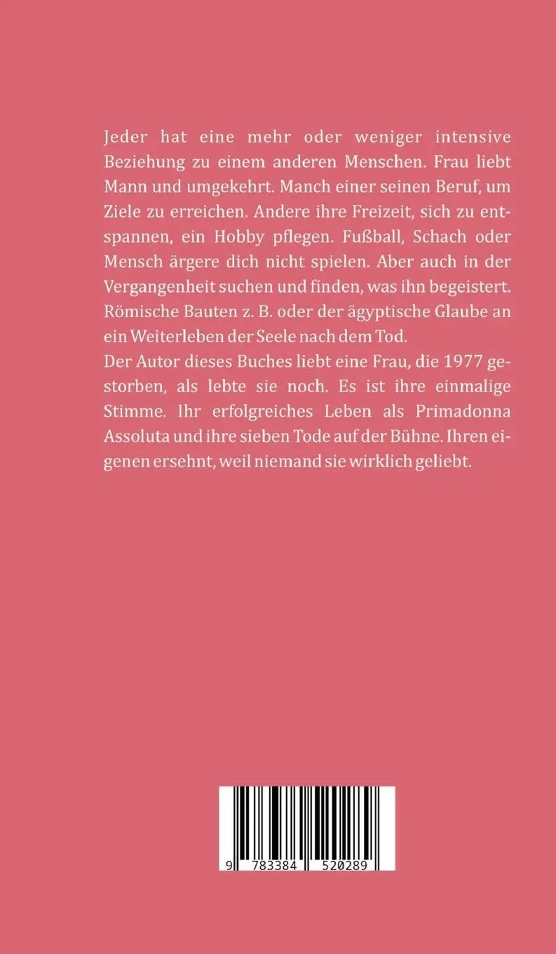 Rückseite: 9783384520289 | Die Callas und ich | Otto W. Bringer | Buch | 124 S. | Deutsch | 2025