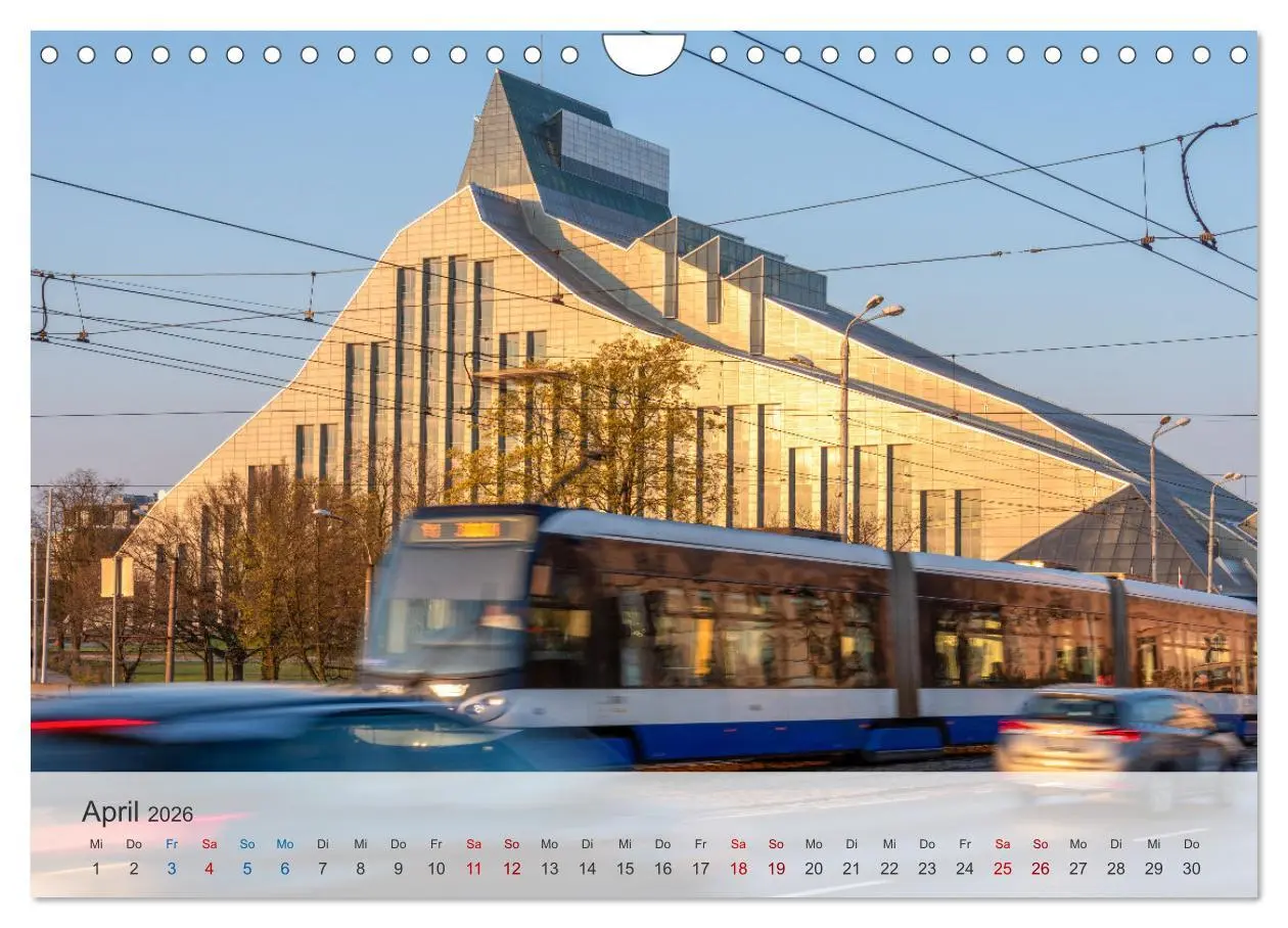 Bild: 9783457330289 | Riga - Paris des Ostens (Wandkalender 2026 DIN A4 quer), CALVENDO...