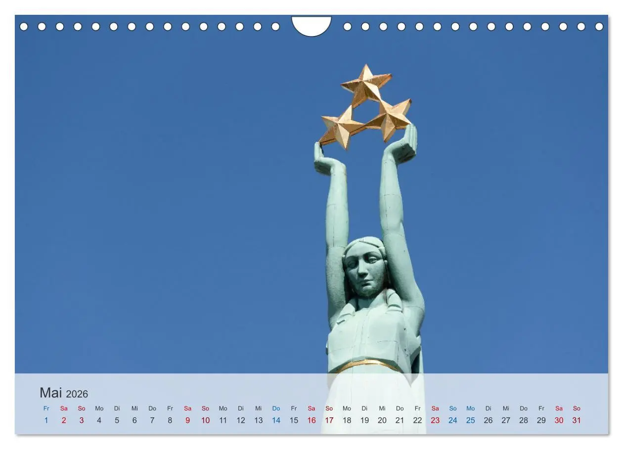 Bild: 9783457330289 | Riga - Paris des Ostens (Wandkalender 2026 DIN A4 quer), CALVENDO...