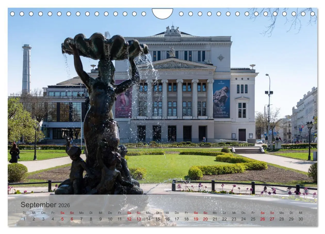 Bild: 9783457330289 | Riga - Paris des Ostens (Wandkalender 2026 DIN A4 quer), CALVENDO...