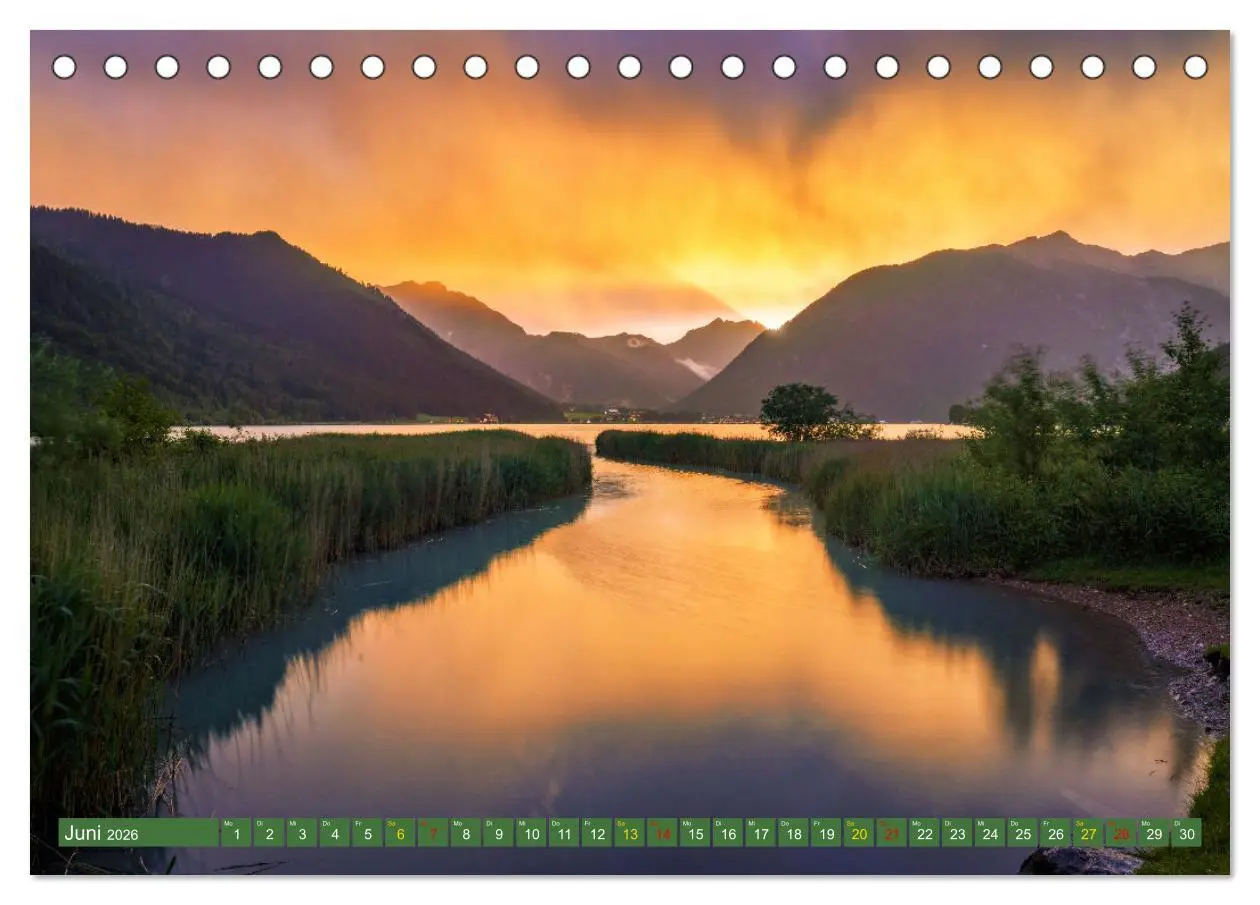 Bild: 9783457400289 | Und ewig lockt der Achensee - Tirol (Tischkalender 2026 DIN A5...