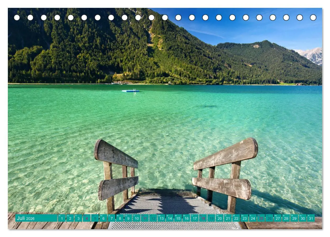 Bild: 9783457400289 | Und ewig lockt der Achensee - Tirol (Tischkalender 2026 DIN A5...