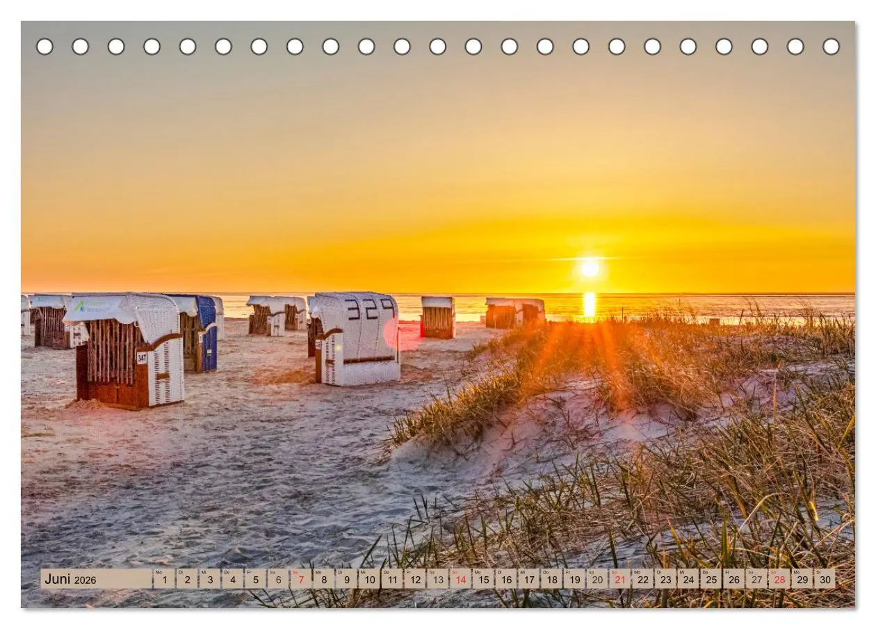 Bild: 9783457640289 | NORDDEICH-LIEBE (Tischkalender 2026 DIN A5 quer), CALVENDO...