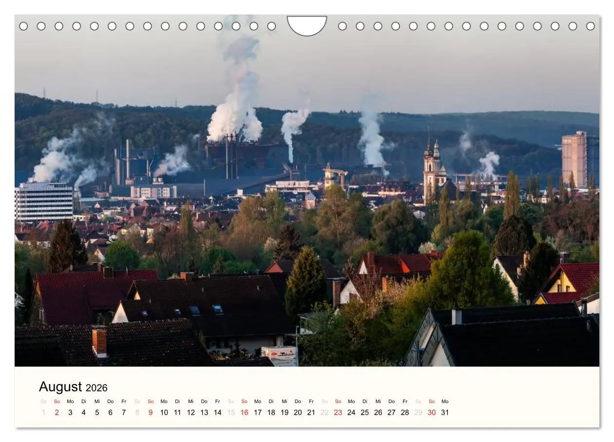 Bild: 9783516040289 | Völklingen. Im Schatten des Weltkulturerbes (Wandkalender 2026 DIN...