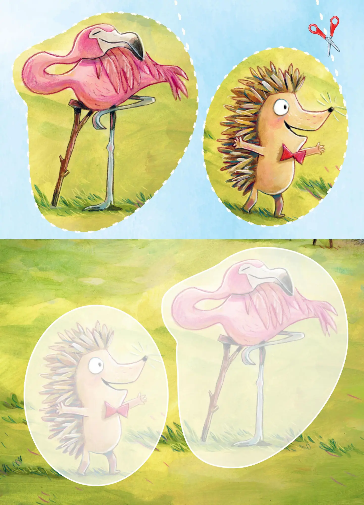Bild: 9783833910289 | Schneiden und Kleben - im Zoo | Sophie Schoenwald | Taschenbuch | 2025