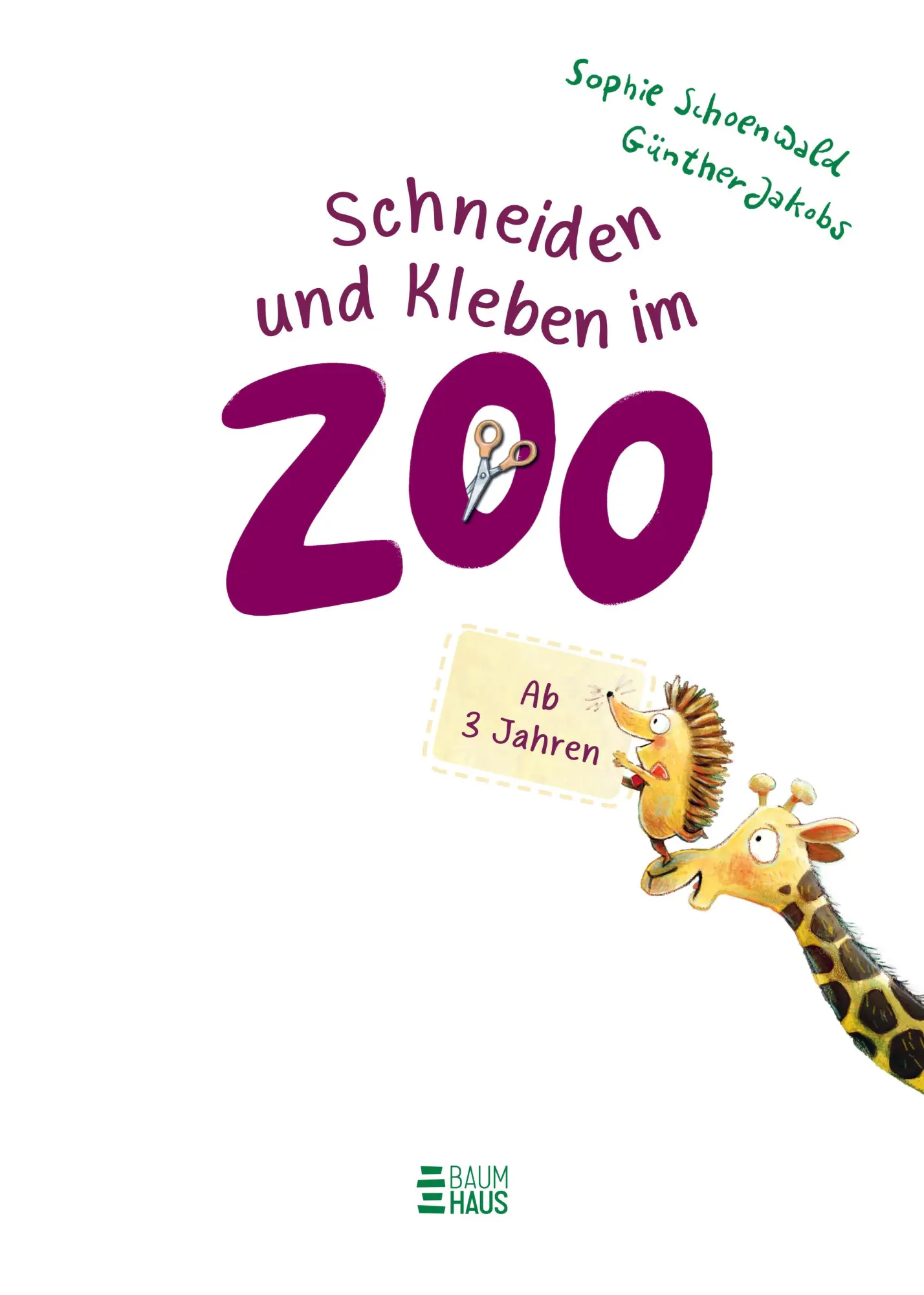 Bild: 9783833910289 | Schneiden und Kleben - im Zoo | Sophie Schoenwald | Taschenbuch | 2025