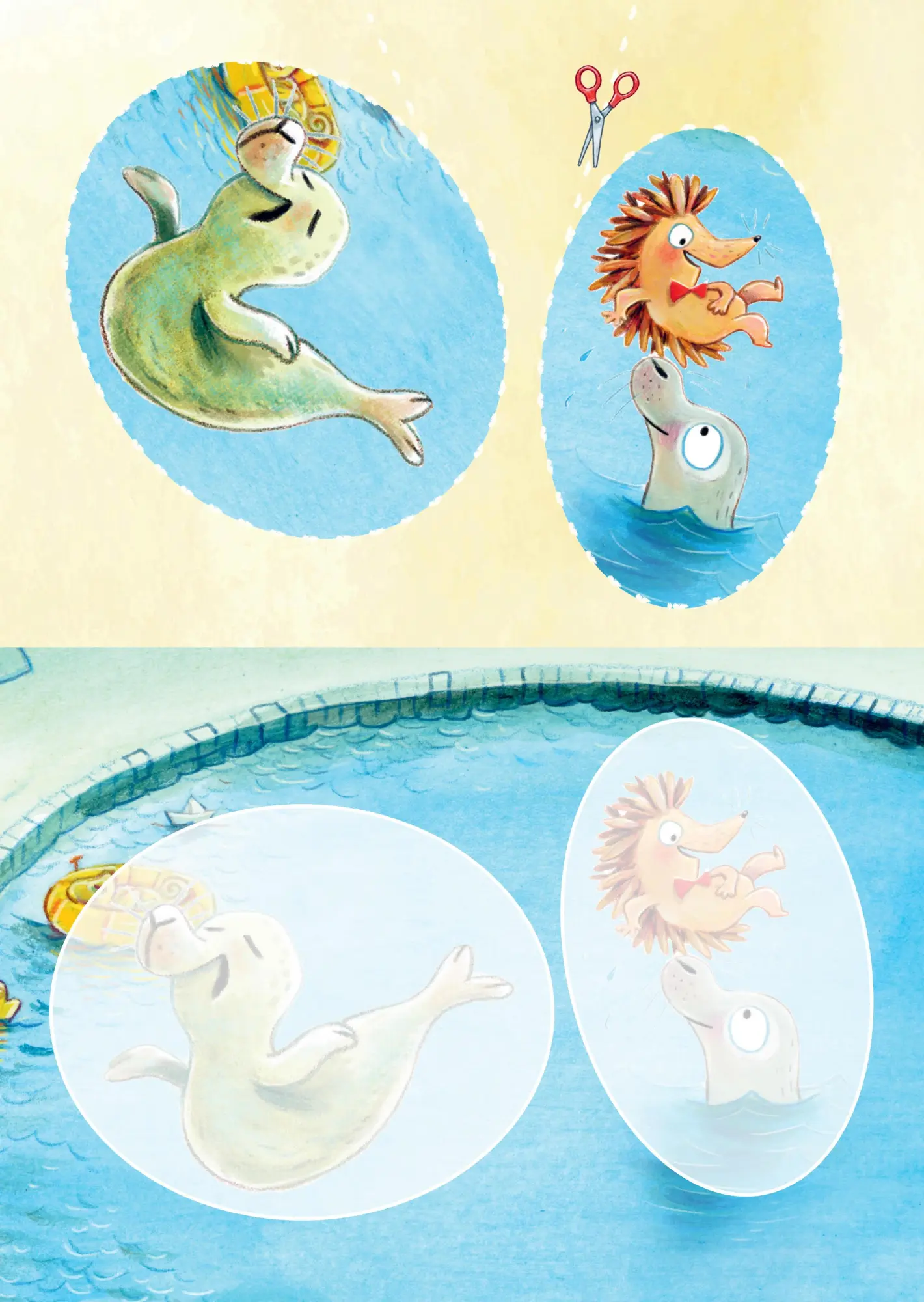 Bild: 9783833910289 | Schneiden und Kleben - im Zoo | Sophie Schoenwald | Taschenbuch | 2025