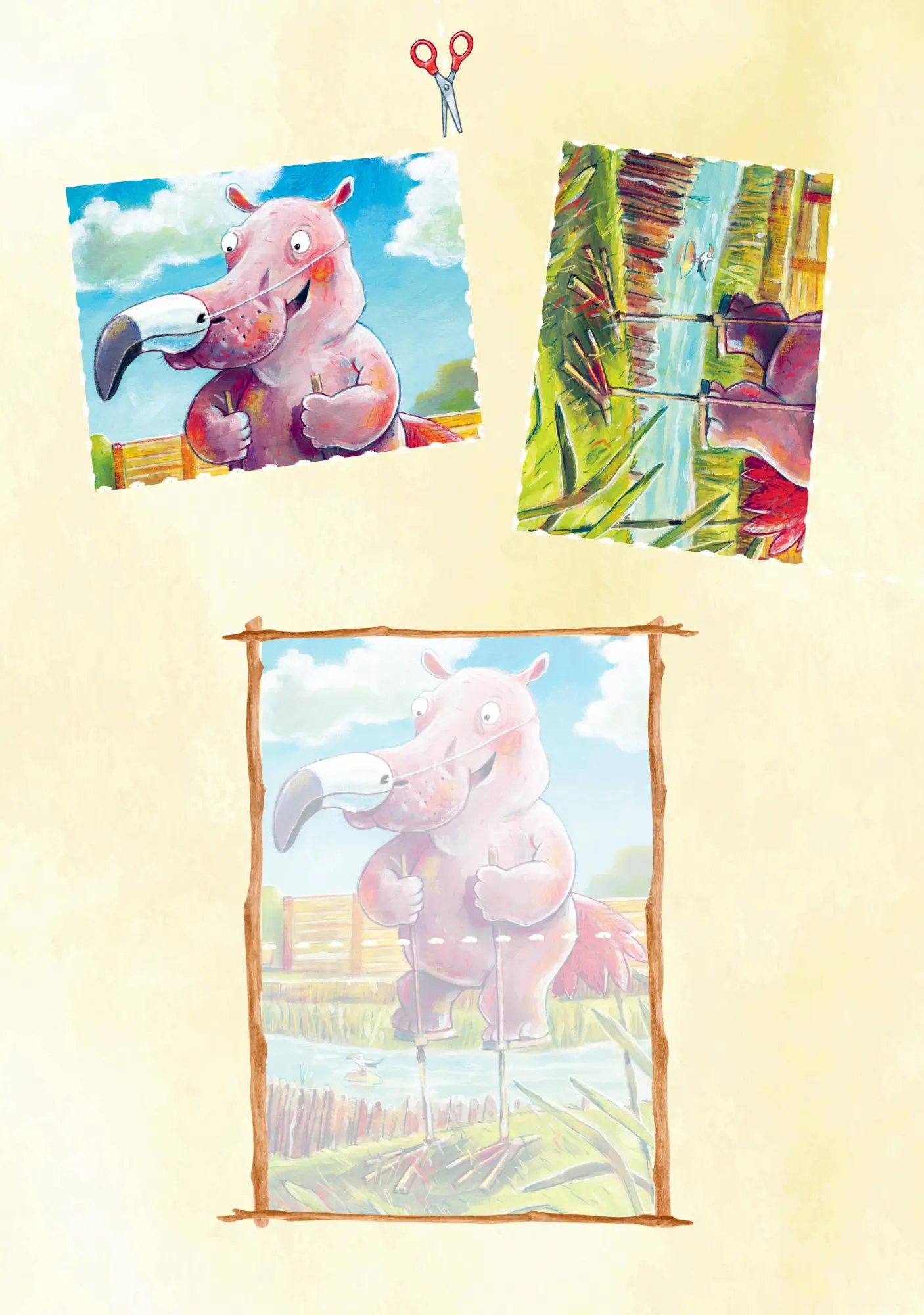Bild: 9783833910289 | Schneiden und Kleben - im Zoo | Sophie Schoenwald | Taschenbuch | 2025
