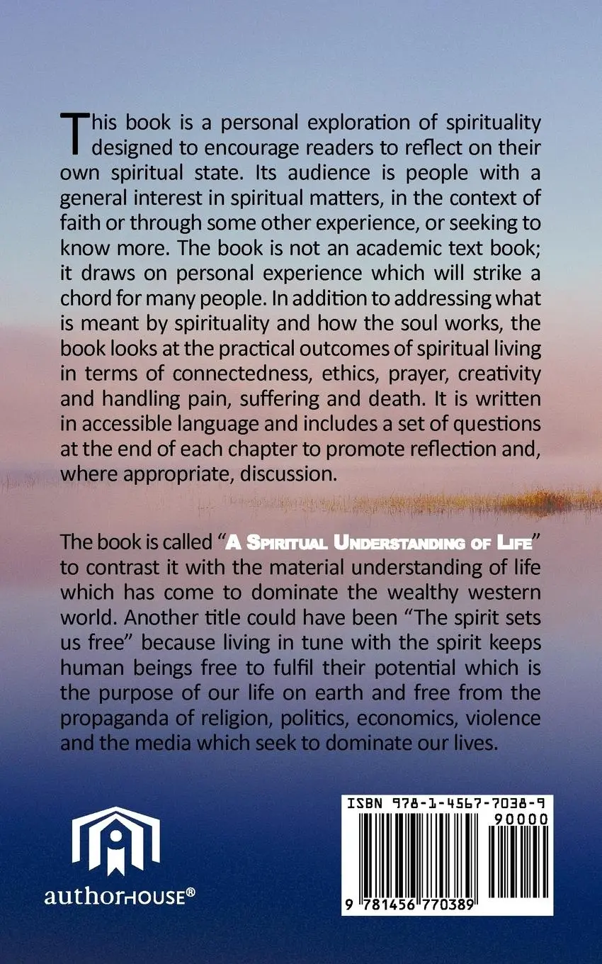 Rückseite: 9781456770389 | A Spiritual Understanding of Life | Barry Lee | Taschenbuch | Englisch