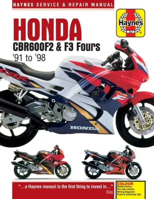 Cover: 9781785210389 | Honda CBR600F2 &amp; F3 Fours (91-98) | 91-98 | Haynes Publishing | Buch