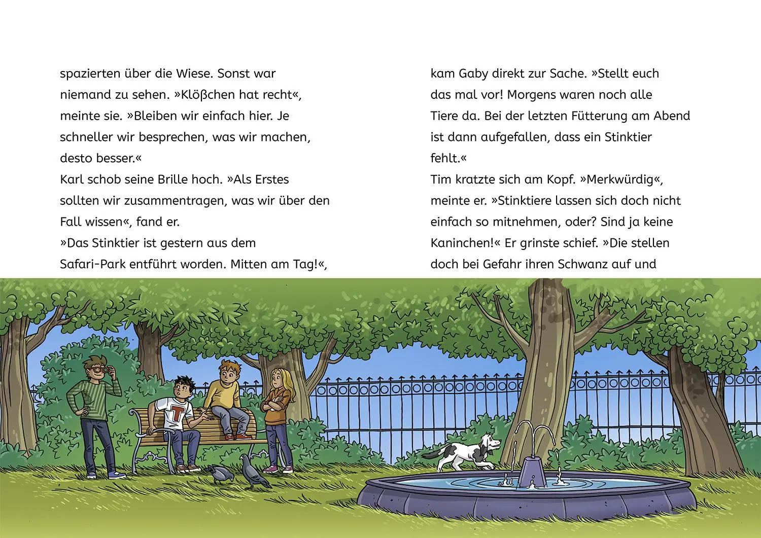 Bild: 9783440180389 | TKKG Junior, 4, Wildes Tierchaos | Christine Haas | Buch | 80 S.