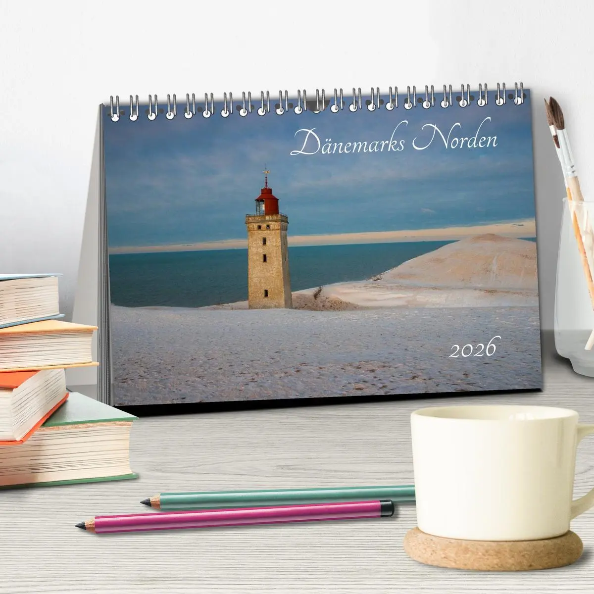 Bild: 9783516030389 | Dänemarks Norden (Tischkalender 2026 DIN A5 quer), CALVENDO...