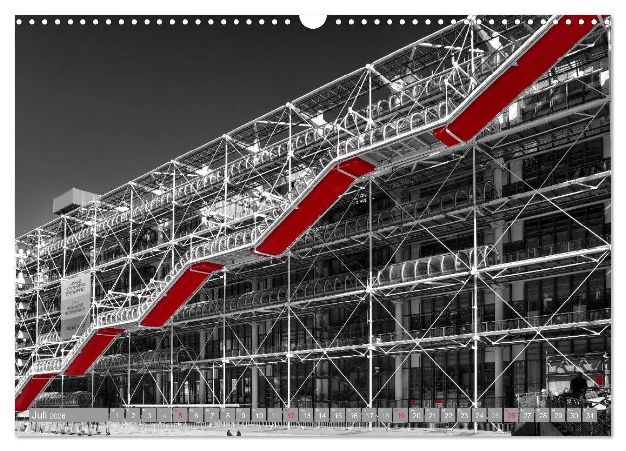 Bild: 9783516100389 | Schwarz - Weiß - Rot (Wandkalender 2026 DIN A3 quer), CALVENDO...