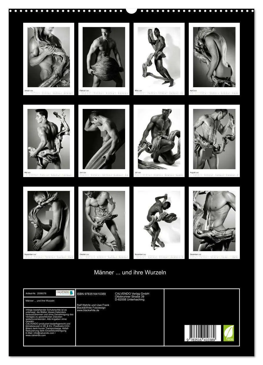 Bild: 9783516410389 | Männer ... und ihre Wurzeln (hochwertiger Premium Wandkalender 2026...