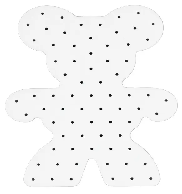 Cover: 28178900489 | Hama 9004 - Maxi Stick-Lochplatte, Teddy für 72 Maxi Stecker,...