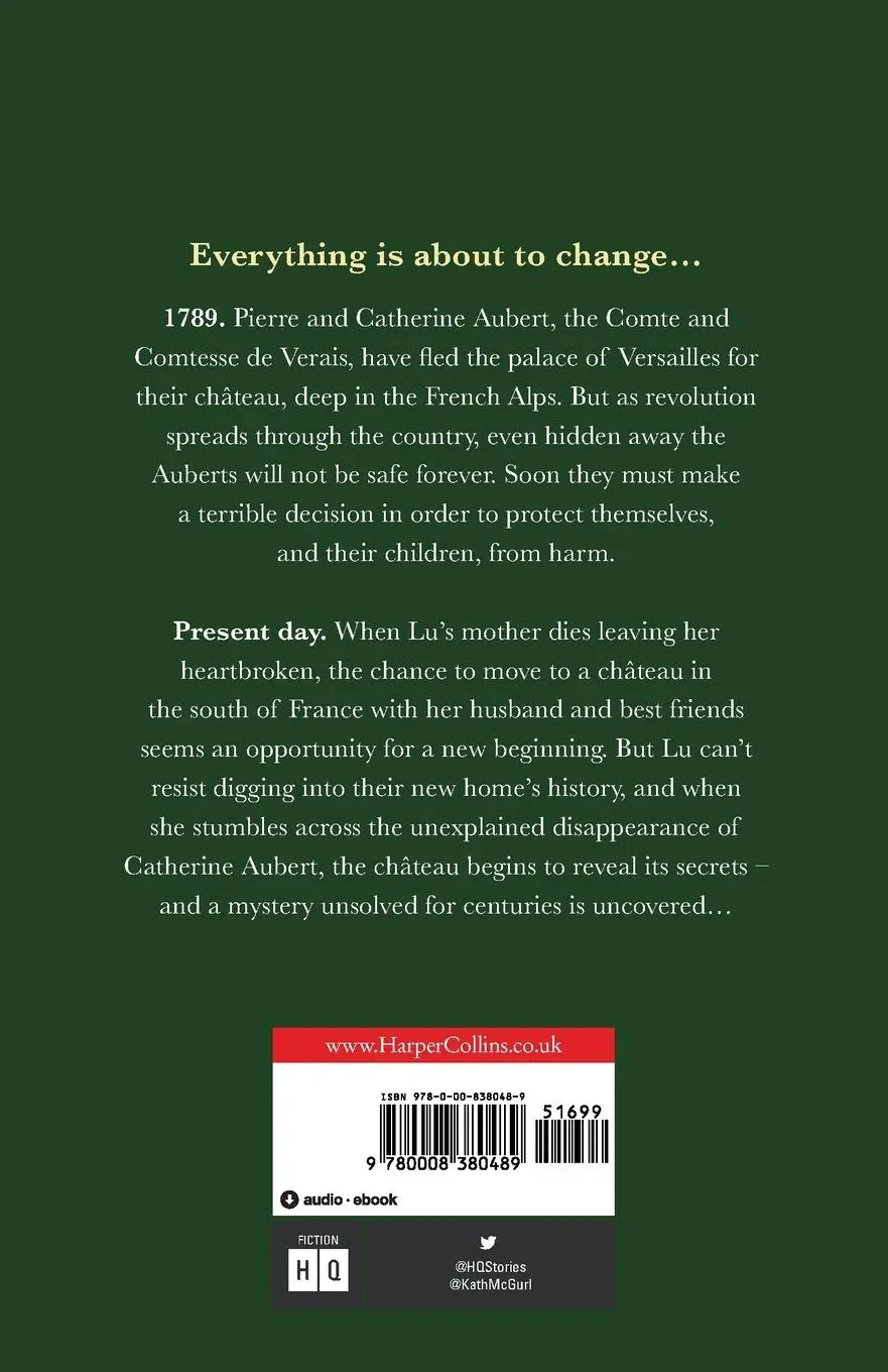 Rückseite: 9780008380489 | The Secret of the Chateau | Kathleen Mcgurl | Taschenbuch | Englisch