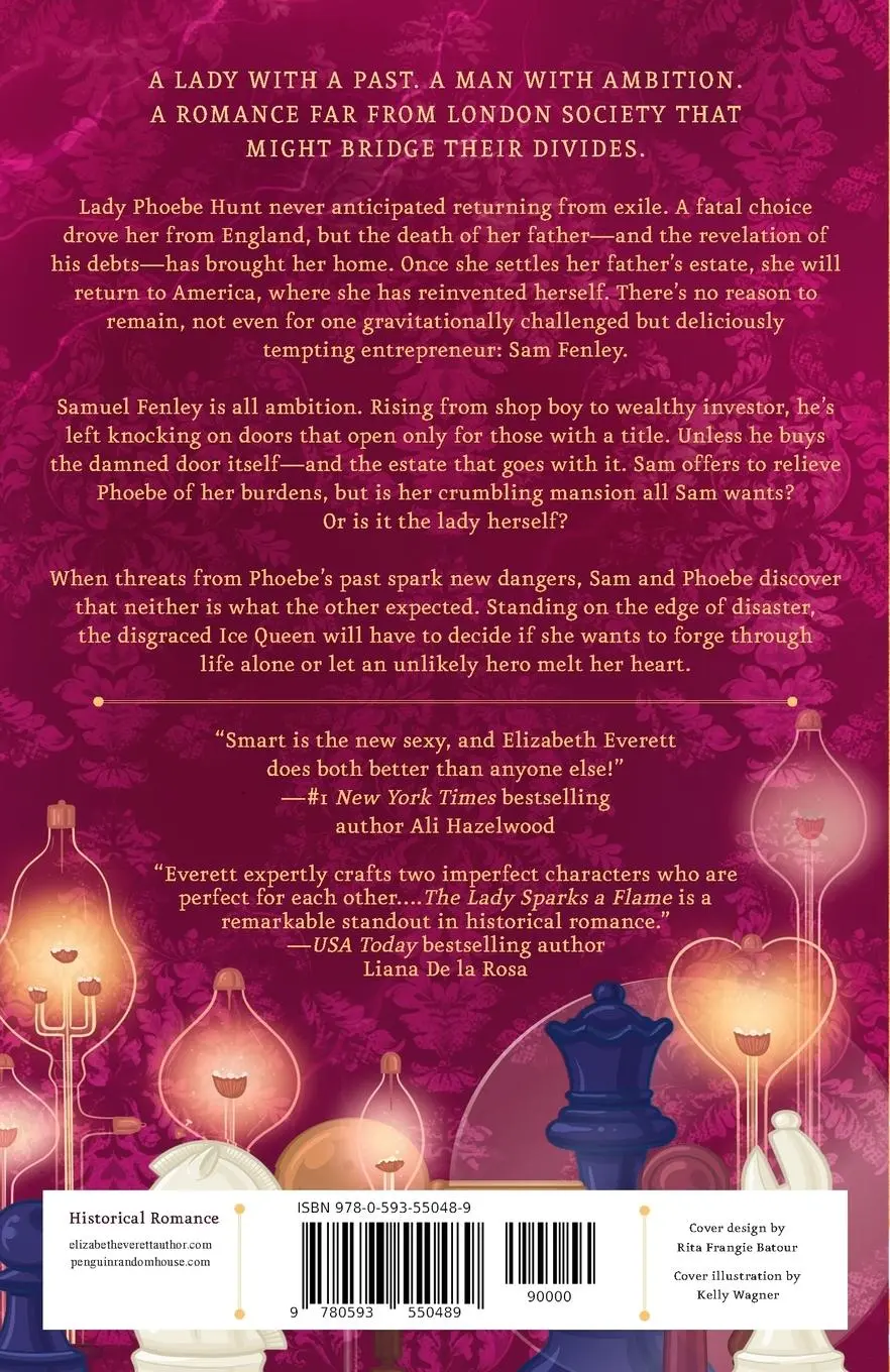 Rückseite: 9780593550489 | The Lady Sparks a Flame | Elizabeth Everett | Taschenbuch | Englisch