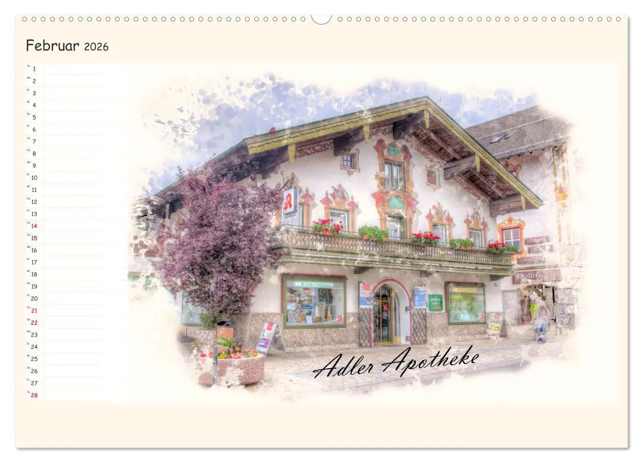 Bild: 9783457620489 | Ruhpolding mein schönes Dorf (Wandkalender 2026 DIN A2 quer),...