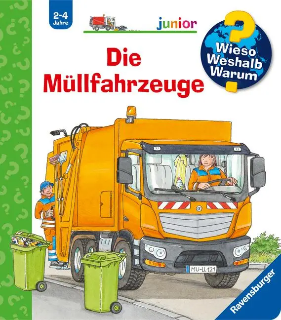 Cover: 9783473600489 | Wieso? Weshalb? Warum? junior, Band 74 - Die Müllfahrzeuge | Erne