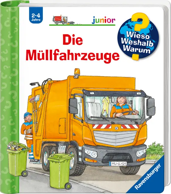 Bild: 9783473600489 | Wieso? Weshalb? Warum? junior, Band 74 - Die Müllfahrzeuge | Erne
