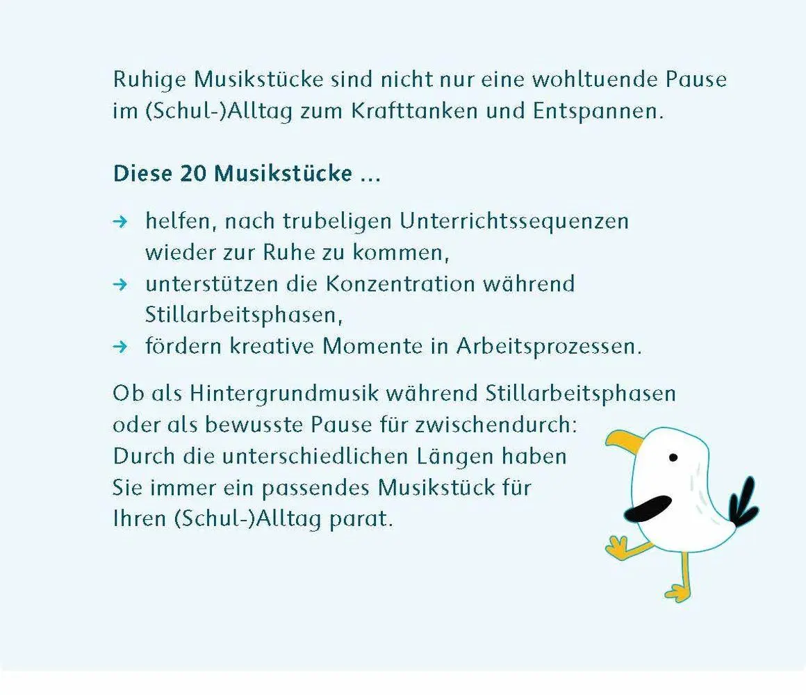 Bild: 9783834670489 | 20 Musikstücke für die Stillarbeit | Box | Der QR-Code-Fächer | 24 S.