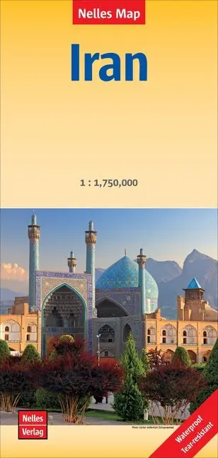 Cover: 9783865740489 | Nelles Map Iran | (Land-)Karte | Mehrfarbendruck. Gefalzt | Deutsch