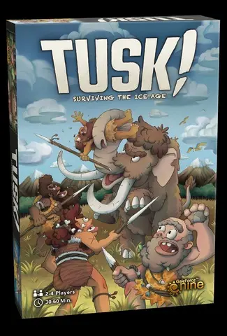 Cover: 9781638840589 | TUSK! Surviving the Ice age | englisch | Gale Force Nine Boardgame