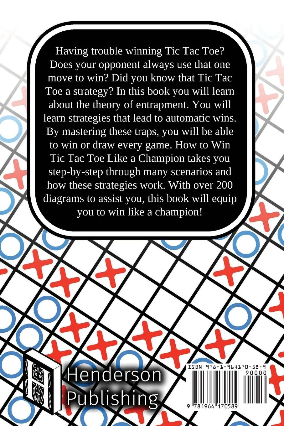 Rückseite: 9781964170589 | How to Win Tic Tac Toe Like a Champion | A Strategy Guide | Hausotter