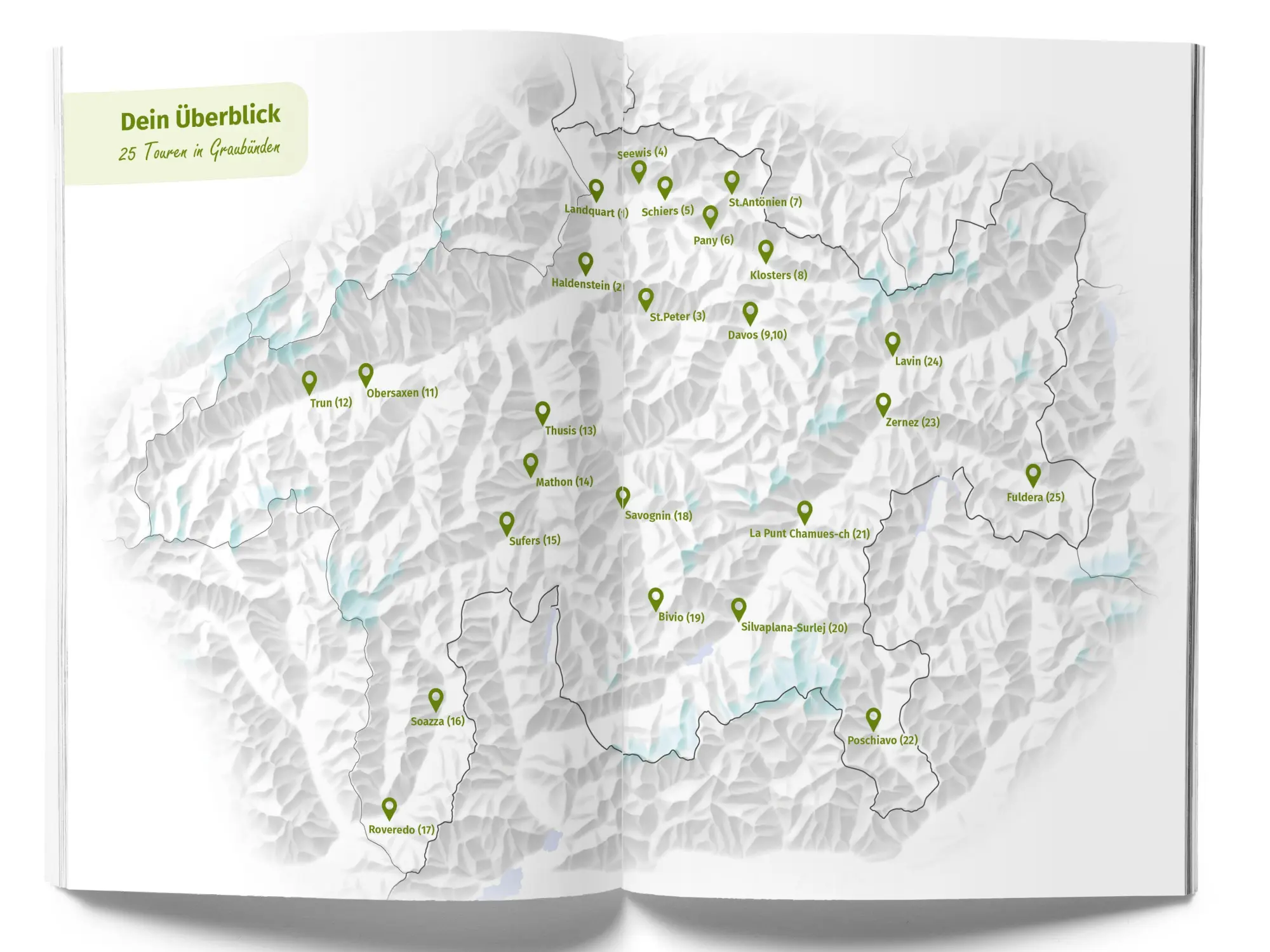 Bild: 9783259300589 | Kümmerly+Frey Raus und E-Bike &amp; Hike Graubünden - Mountainbike- &amp;...