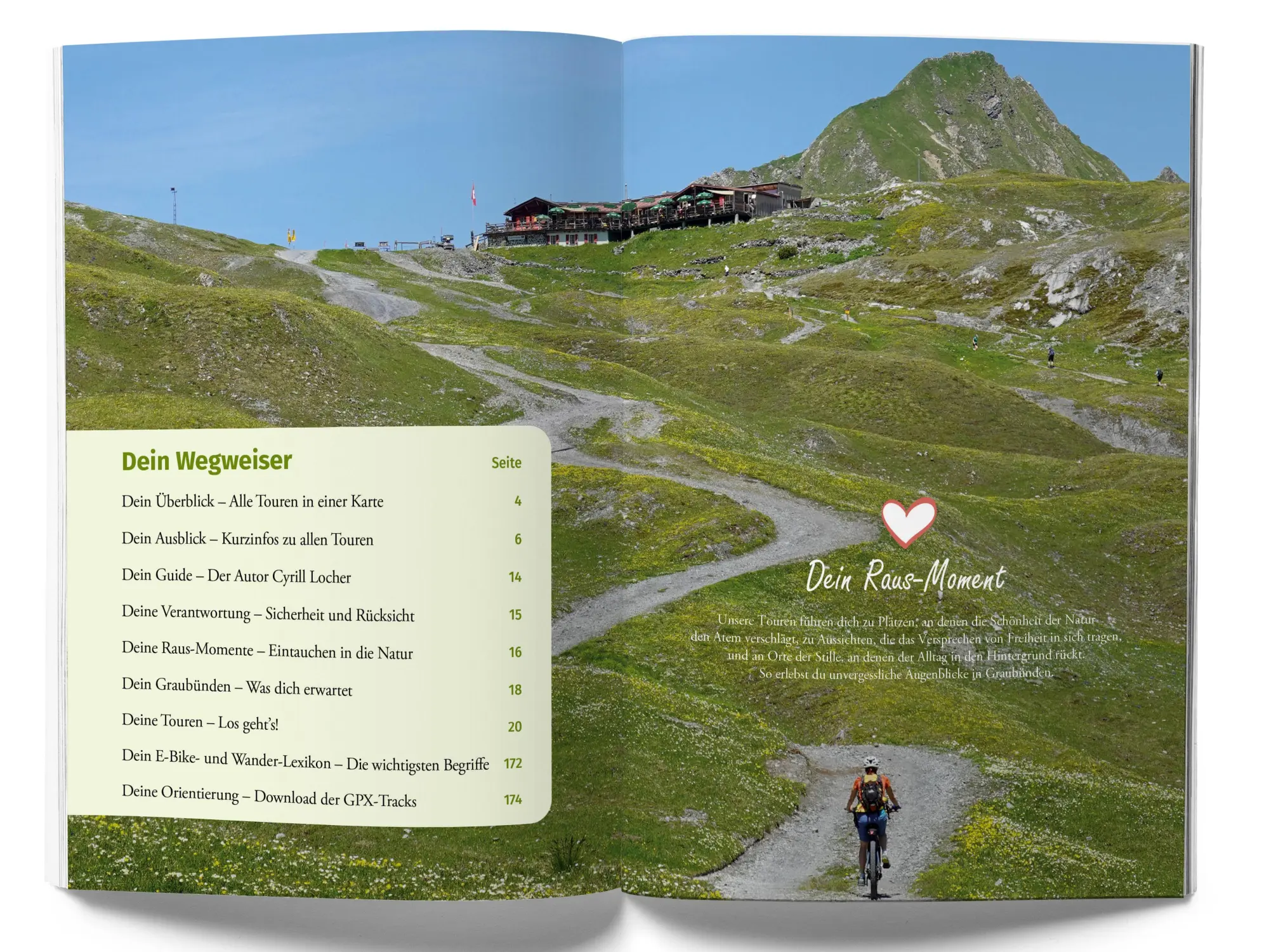 Bild: 9783259300589 | Kümmerly+Frey Raus und E-Bike &amp; Hike Graubünden - Mountainbike- &amp;...