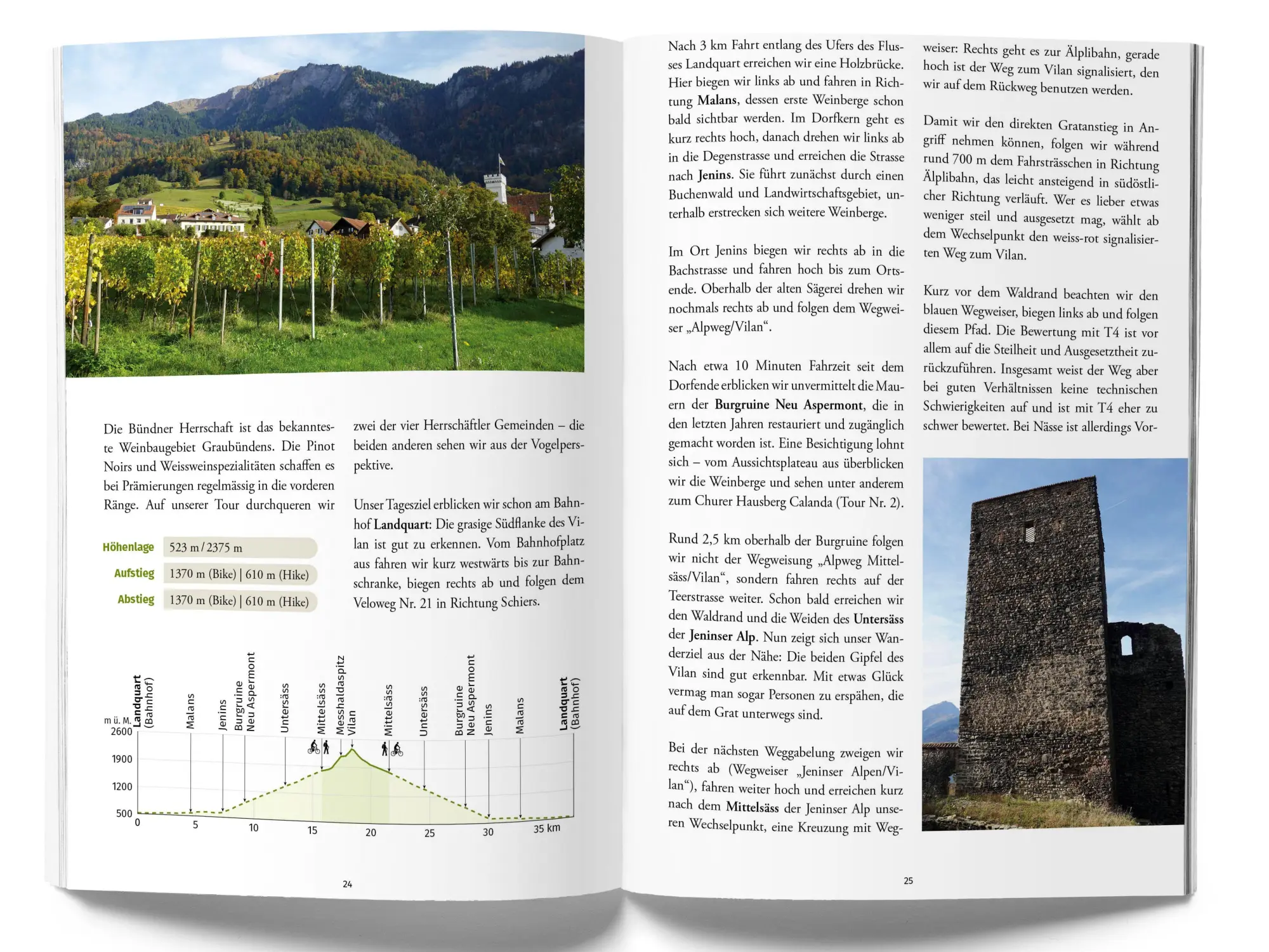 Bild: 9783259300589 | Kümmerly+Frey Raus und E-Bike &amp; Hike Graubünden - Mountainbike- &amp;...