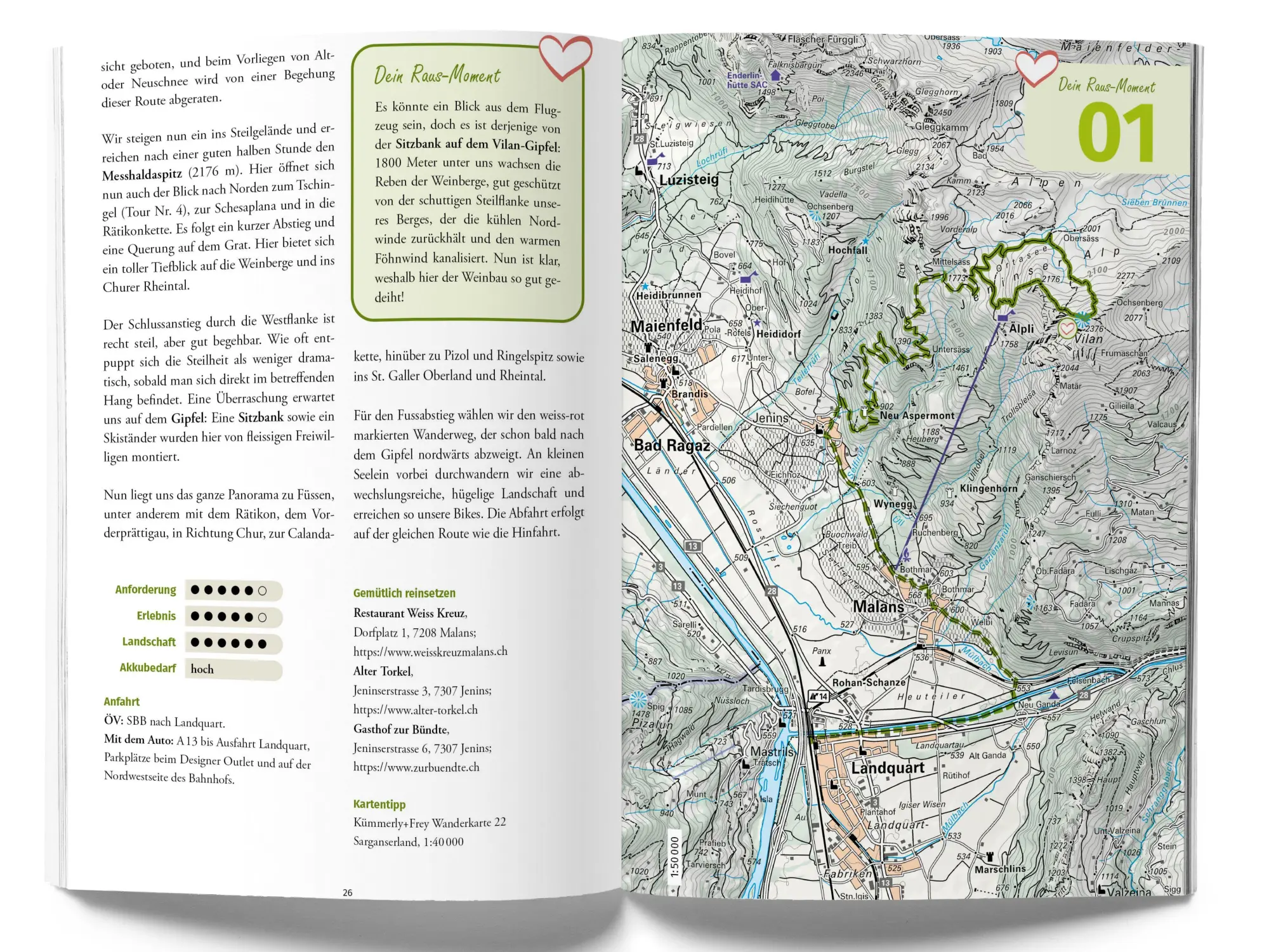 Bild: 9783259300589 | Kümmerly+Frey Raus und E-Bike &amp; Hike Graubünden - Mountainbike- &amp;...