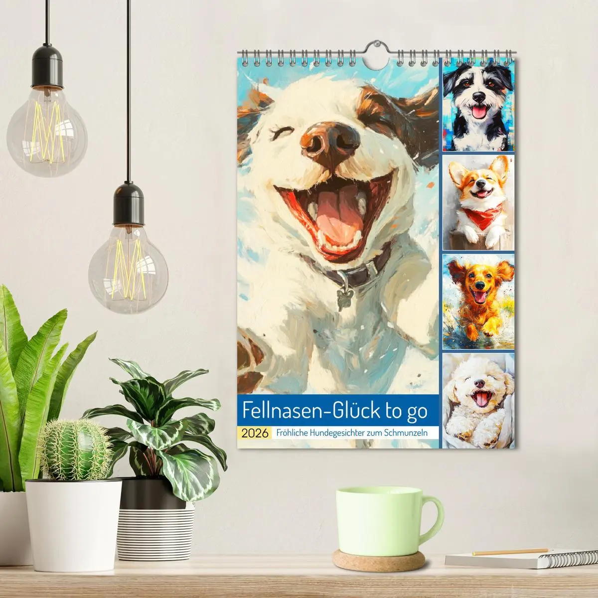 Bild: 9783457300589 | Fellnasen-Glück to go. Fröhliche Hundegesichter zum Schmunzeln...
