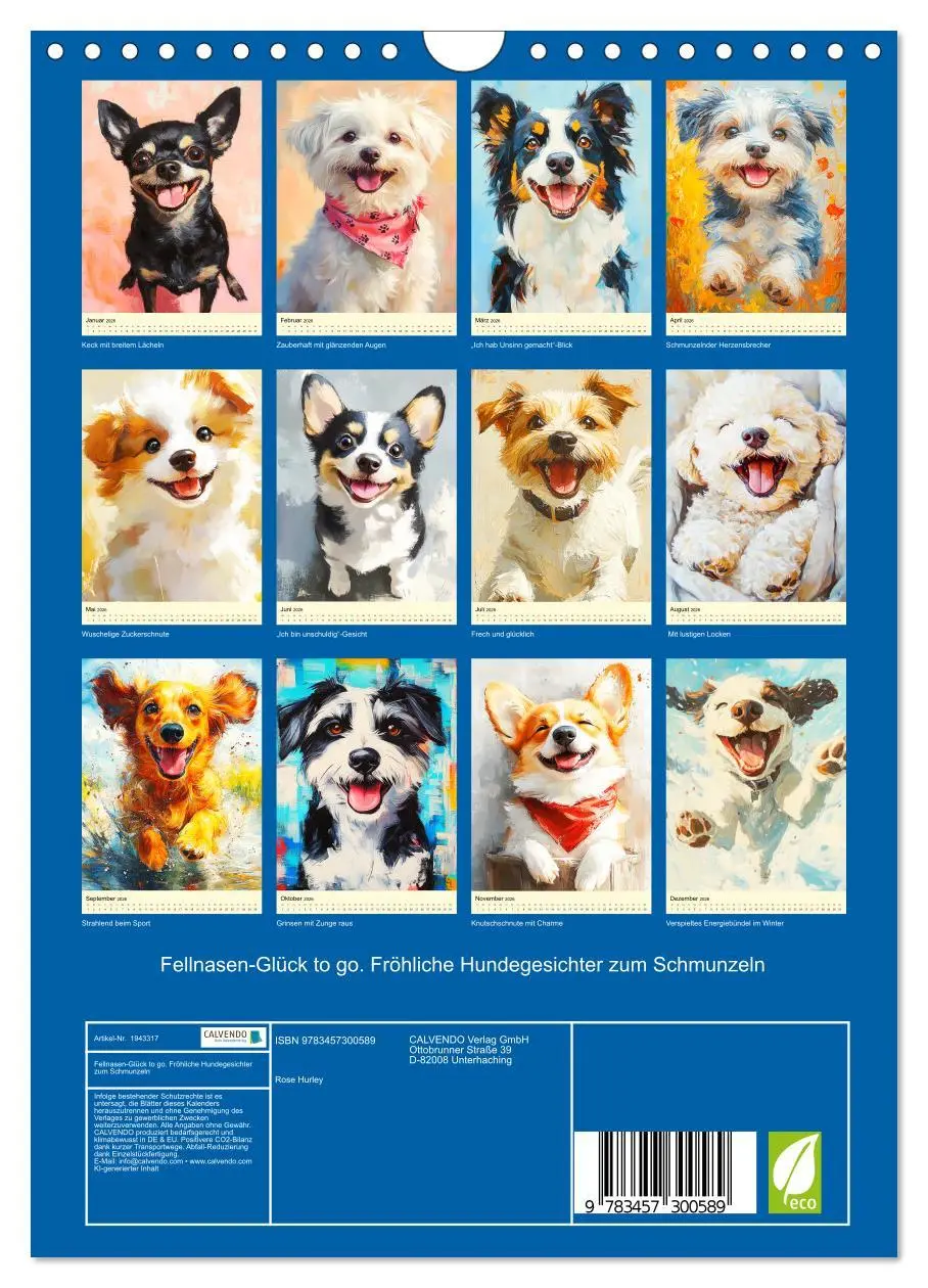Bild: 9783457300589 | Fellnasen-Glück to go. Fröhliche Hundegesichter zum Schmunzeln...