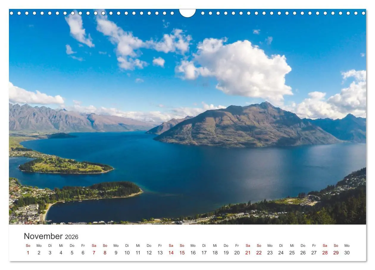 Bild: 9783457610589 | Neuseeland - Eine eindrucksvolle Insel. (Wandkalender 2026 DIN A3...