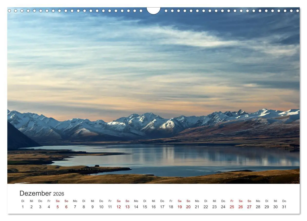 Bild: 9783457610589 | Neuseeland - Eine eindrucksvolle Insel. (Wandkalender 2026 DIN A3...