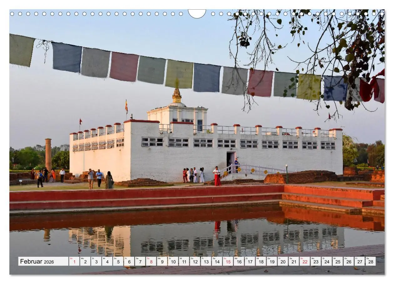 Bild: 9783457780589 | BUDDHISMUS in NEPAL (Wandkalender 2026 DIN A3 quer), CALVENDO...
